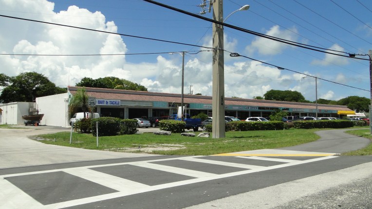 Strip mall, Florida Keys style